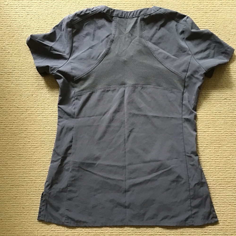 785 White Cross FIT Scrub Top - Picture 6 of 6